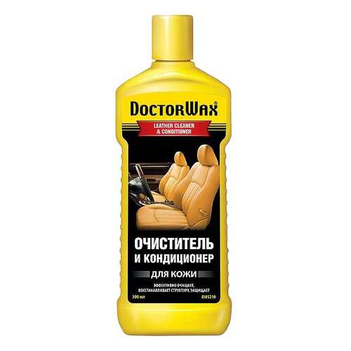 Очиститель для кожи Doctor Wax LEATHER CLEANER & CONDITIONER 300мл DW5210 в Лукойл