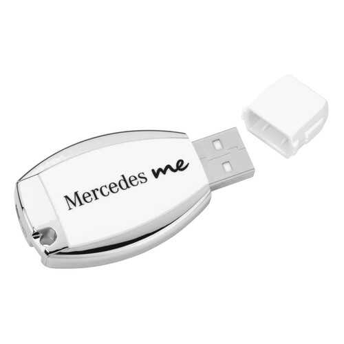 Флешка Mercedes-Benz USB-Stick, 8 GB, White Case, артикул B66958098 в Лукойл