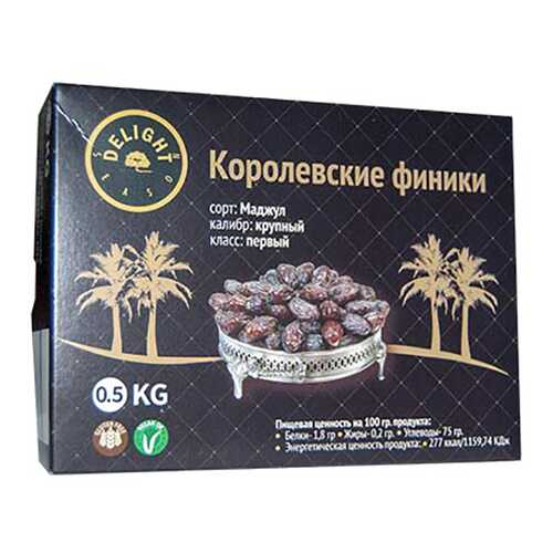 Финики Delight Season сушеные с косточкой 500 г в Лукойл