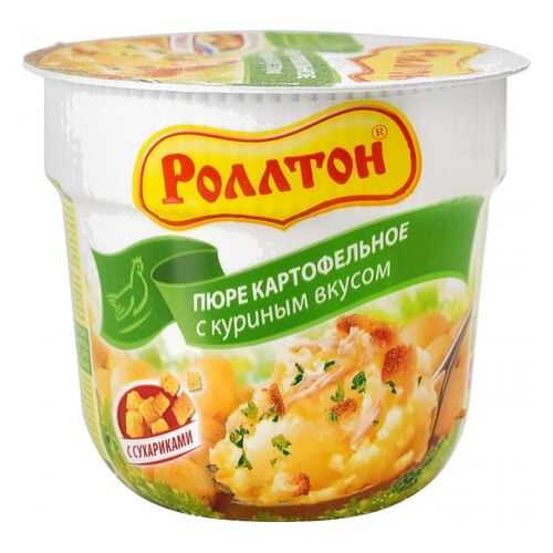 Пюре картофельное Роллтон с куриным вкусом 40 г в Лукойл