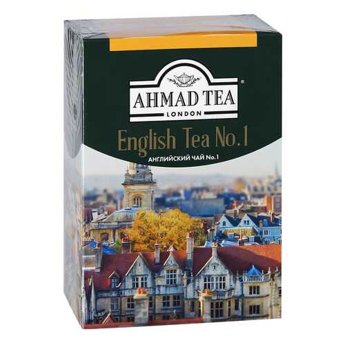 Чай Ahmad Tea английский №1 черный байховый листовой с ароматом бергамота 200 г в Лукойл