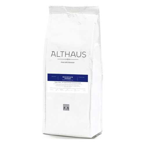 Чай Althaus Mountain Herbs, черный листовой с добавками, 250 гр в Лукойл