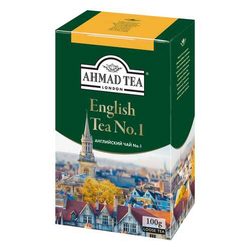 Чай черный Ahmad Tea english tea № 1 90 г в Лукойл