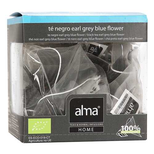 Чай черный Alma Home Organic эрл грей 15*1.86г в Лукойл