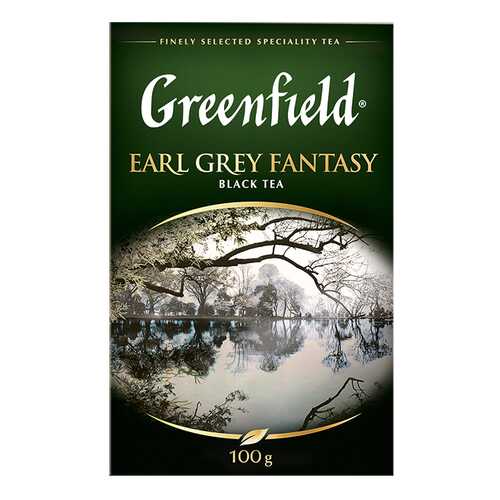 Чай черный листовой Greenfield Earl Grey Fantasy 100 г в Лукойл