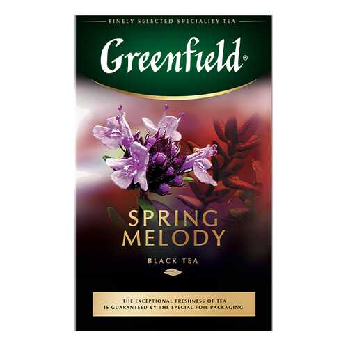 Чай черный листовой Greenfield Spring Melody 100 г в Лукойл