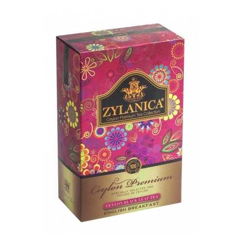 Чай черный листовой Zylanica ceylon premium collection английский завтрак FBOP 100 г в Лукойл