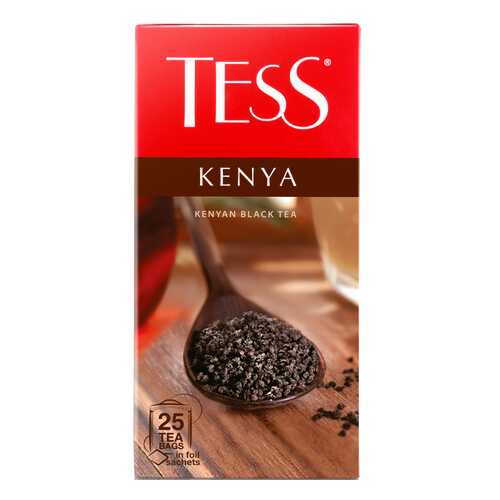 Чай черный Tess Kenya 25 пакетиков в Лукойл