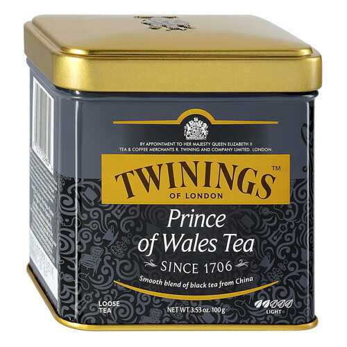 Чай черный Twinings принц уэльский байховый среднелистовой 100 г в Лукойл