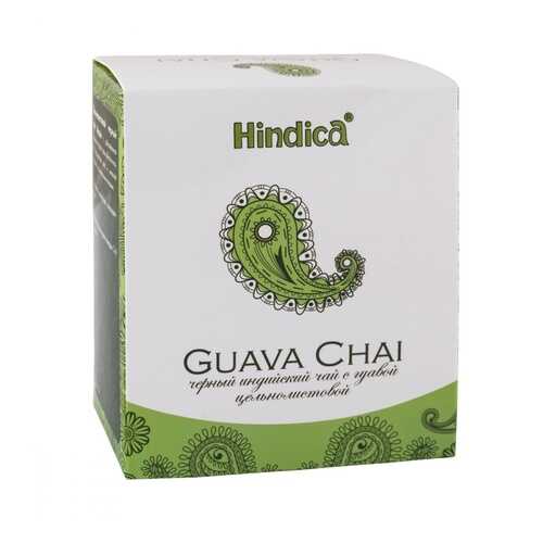 Чай Hindica Guava Chai черный листовой с гуавой 70 г в Лукойл