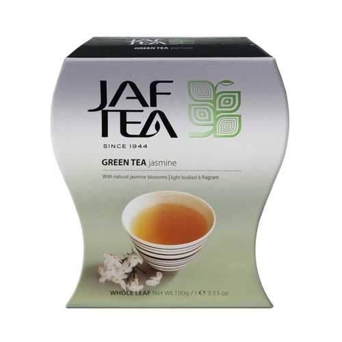 Чай Jaf Tea Green Jasmine зеленый с жасмином 100 г в Лукойл