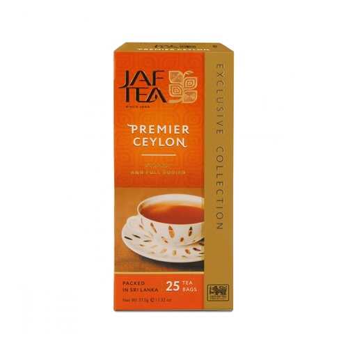 Чай Jaf Tea Premier Ceylon черный 25 пакетиков в Лукойл