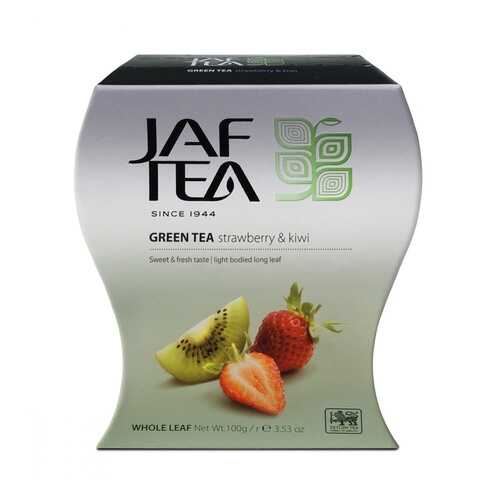 Чай Jaf Tea Strawberry Kiwi зеленый с клубникой и киви 100 г в Лукойл