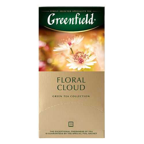 Чай оолонг Greenfield Floral Cloud 25 пакетиков в Лукойл