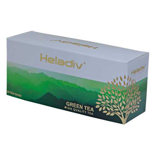 Чай в пакетиках Heladiv green tea 25 пакетов в Лукойл