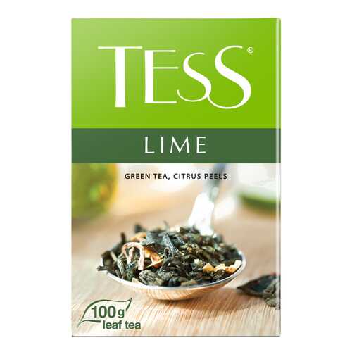 Чай зеленый листовой Tess Lime 100 г в Лукойл