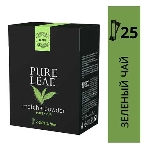 Чай зеленый Pure Leaf Matcha 25 стиков в Лукойл