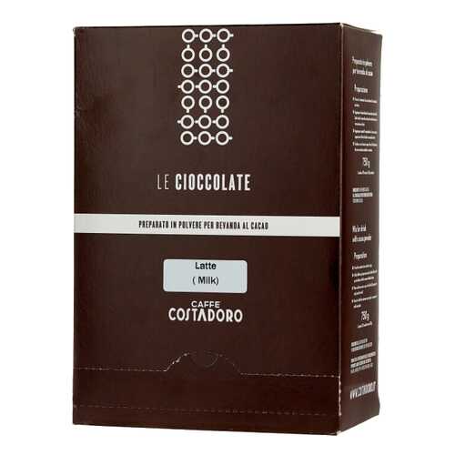 Какао Costadoro Le Cioccolate milk chokolate 25x шт по 30 г в Лукойл