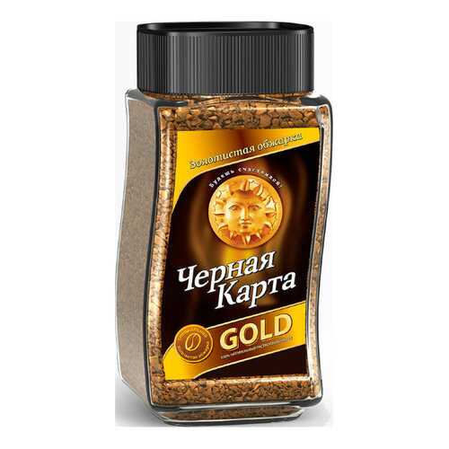 Кофе Черная Карта Gold растворимый 47.5 г в Лукойл