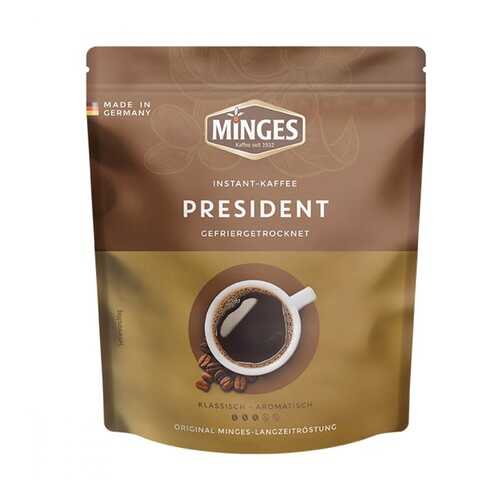 Кофе Minges President растворимый 200 г в Лукойл