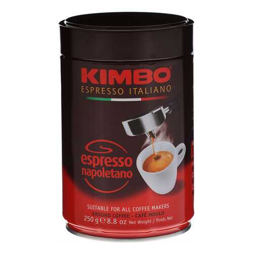 Кофе молотый Kimbo espresso napoletano 250 г в Лукойл