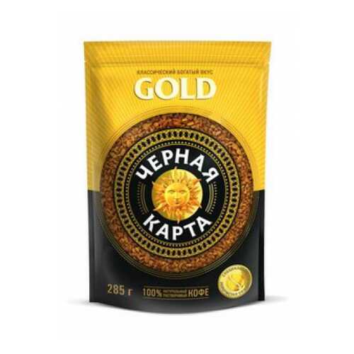 Кофе растворимый Черная карта gold 285 г в Лукойл