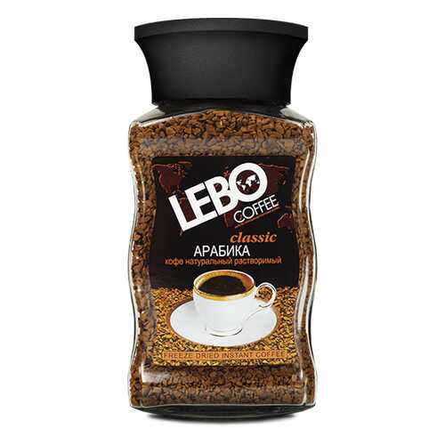 Кофе растворимый Lebo classic 100 г в Лукойл