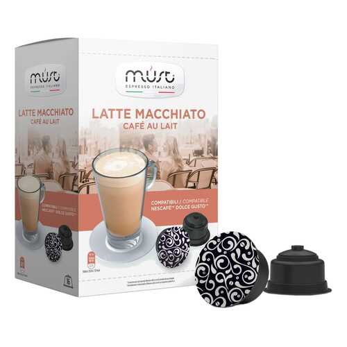 Кофе в капсулах Must latte macchiato 16 капсул в Лукойл