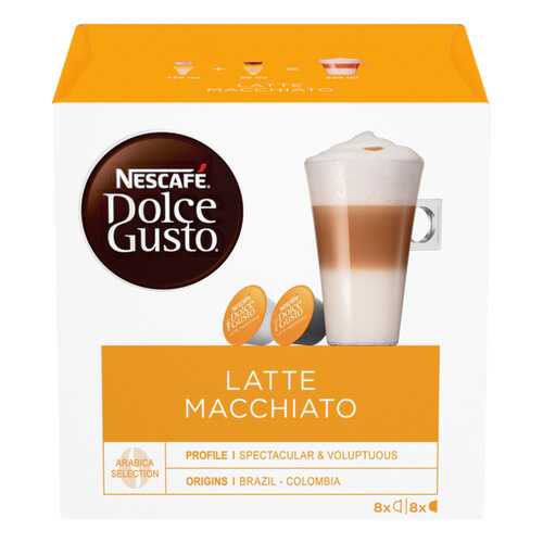 Кофе в капсулах Nescafe Dolce Gusto latte macchiato 16 капсул в Лукойл