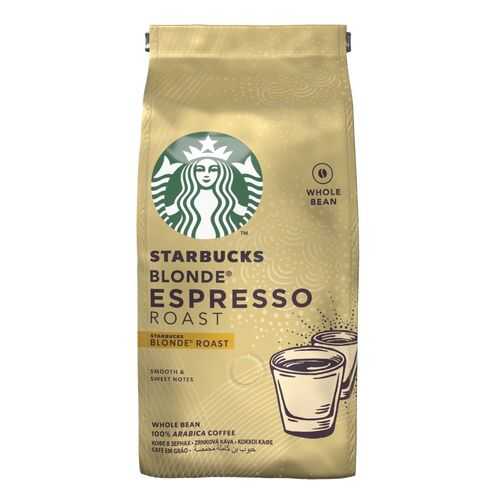 Кофе в зернах Starbucks Blonde Espresso Roast светлой обжарки 200 г в Лукойл