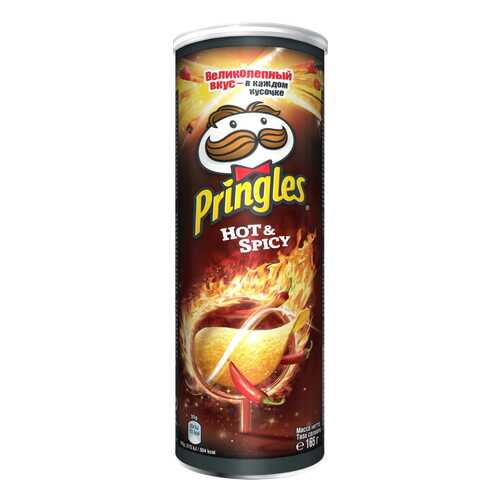 Чипсы Pringles острый и пряный 165 г в Лукойл