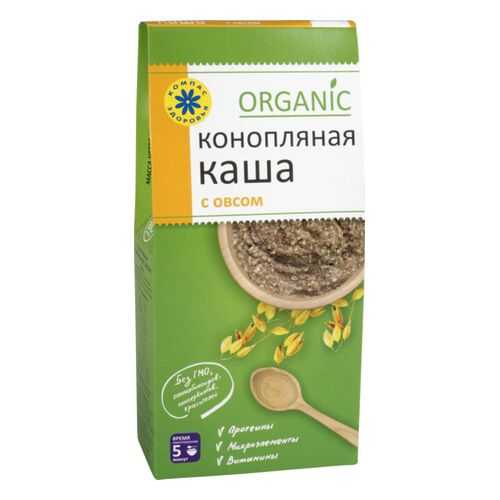 Каша конопляная Компас здоровья organic c овсом 250 г в Лукойл