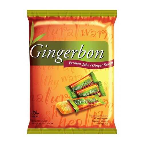 Конфеты имбирные Gingerbon Original жевательные 125 г в Лукойл