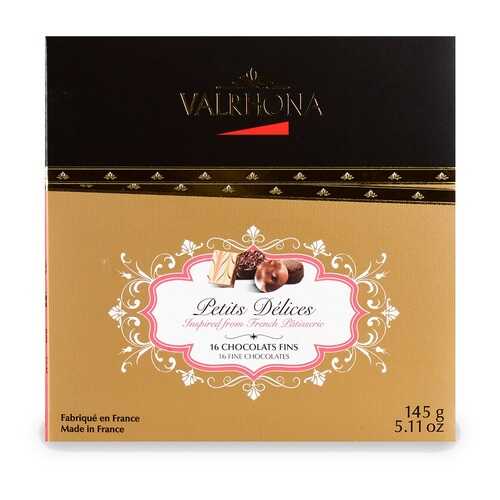 Шоколадные конфеты Valrhona Petits Delices ассорти 145г Франция в Лукойл