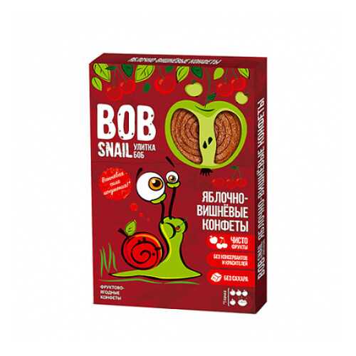 Конфеты яблочно-вишневые Bob Snail 60 г в Лукойл