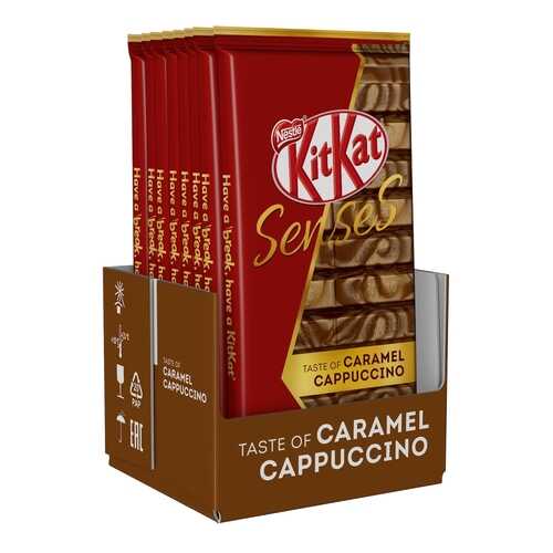 KITKAT SensesCaramelCappuccino 8 шт по 112г в Лукойл