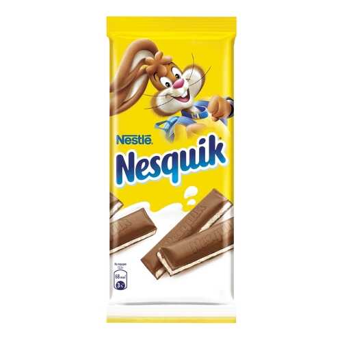 Шоколад молочный Nesquik с молочной начинкой 100 г в Лукойл