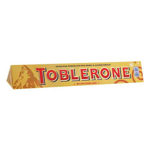 TOBLERONE шоколад молочный медово-миндальная нуга 200г в Лукойл