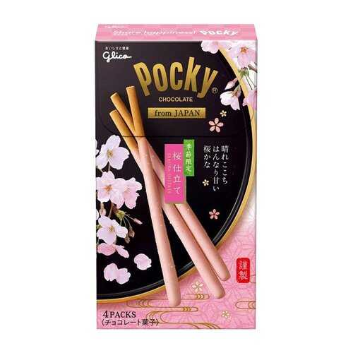 Палочки Pocky Glico шоколад со вкусом cакуры 103 г в Лукойл