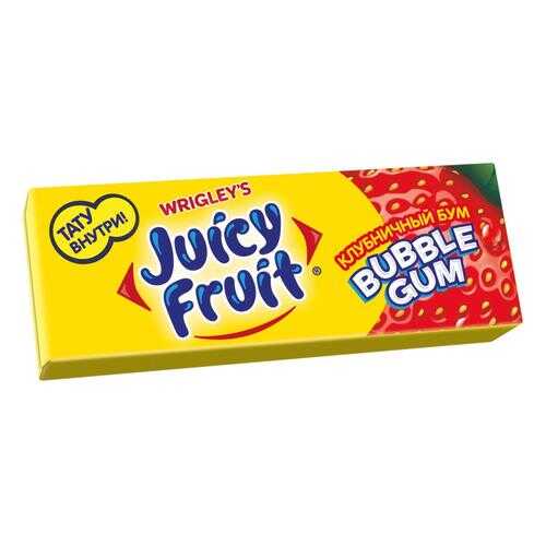 Освежающие конфеты Juicy Fruit клубничный бум 13.8 г 24 штуки в Лукойл