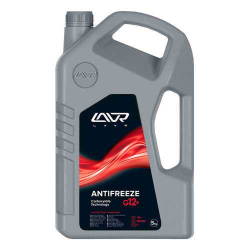 Охлаждающая жидкость ANTIFREEZE LAVR -45°C (G12+), 5 кг в Лукойл