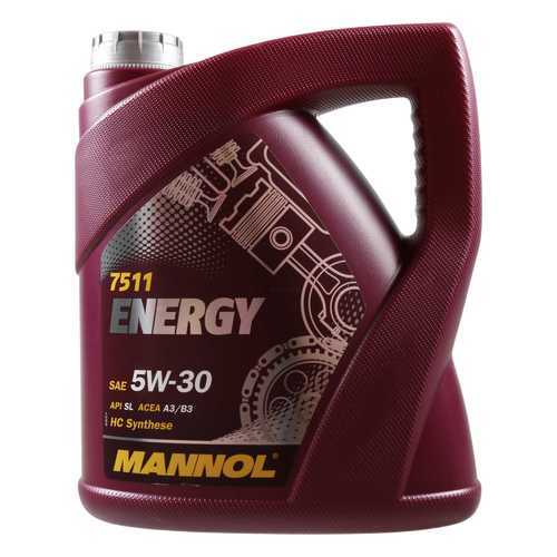 7511 MANNOL ENERGY 5W30 (SL) 20 л. Синтетическое моторное масло 5W-30 в Лукойл