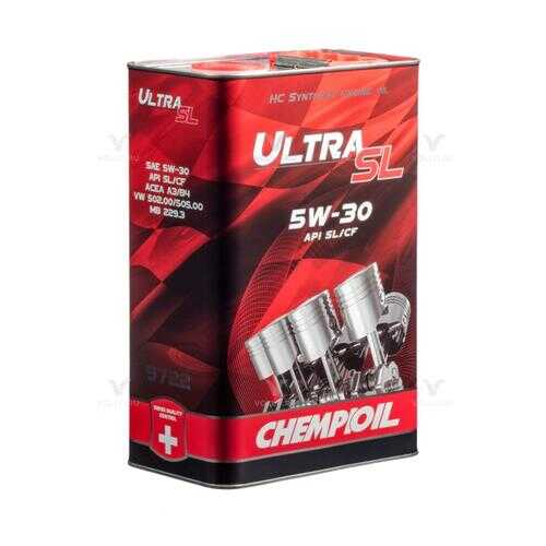 9722 CHEMPIOIL ULTRA SL 5W-30 (A3 B3) 1 л. (metal) синтетическое моторное масло 5W30 в Лукойл