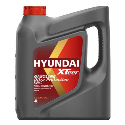 Масло Моторное Hyundai Xteer Gasoline Ultra Protection Sn/Gf-5 5w40 4l Hyundai-KIA а в Лукойл