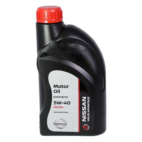 Масло моторное NISSAN VA Motor Oil 5W40 синтетическое 1 л KE900-90032VA в Лукойл