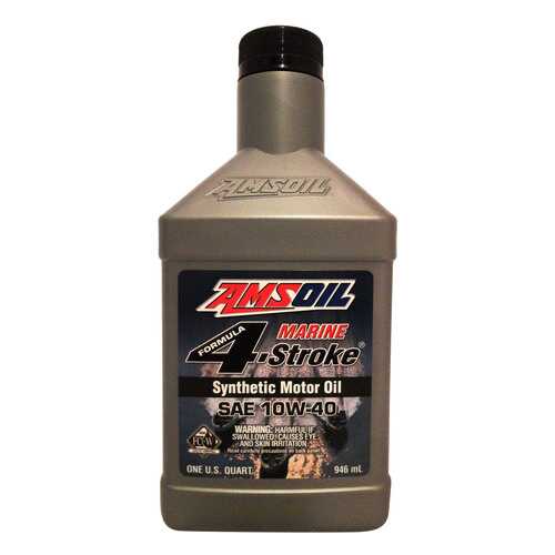 Моторное масло Amsoil Marine 4-Stroke 10W-40 0,946л в Лукойл