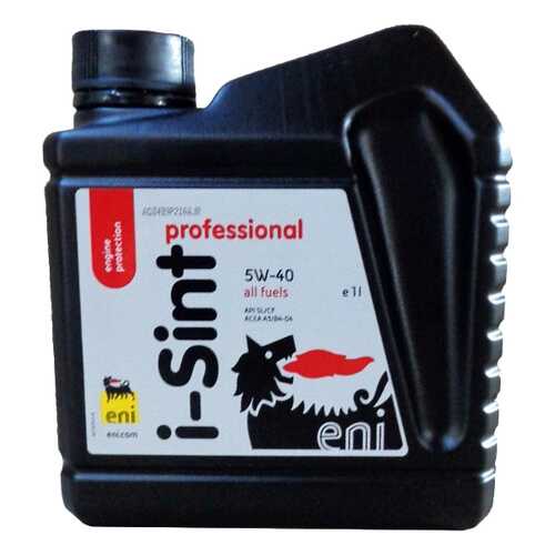 Моторное масло Eni I-Sint Professional 5W-40 1л в Лукойл