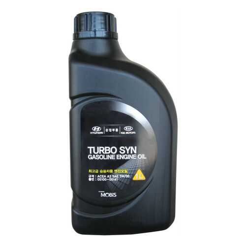 Моторное масло Hyundai Turbo SYN Gasoline Engine Oil SAE 5W-30 1л в Лукойл