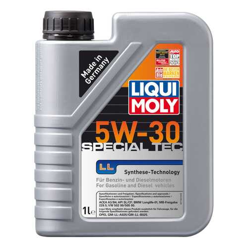 Моторное масло Liqui moly Leichtlauf Special LL 5W-30 1л в Лукойл