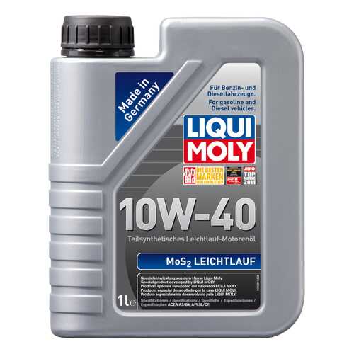 Моторное масло Liqui moly MoS2 Leichtlauf 10W-40 1л в Лукойл